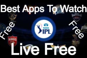 Watch free Tata Ipl 2022 Live